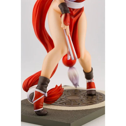 KOTOBUKIYA Original The King of Fighters '98 Jogo Anime SNK Mai Shiranui Boneco de Ação Brinquedos para Crianças Presente Modelo Colecionável