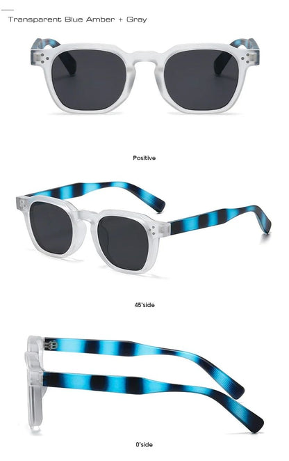 JNPCXI Fashion Vintage Rivet Oval Sunglasses Women Men Luxury Leopard Sun Glasses Anti Blue Light Eyeglasses Frame