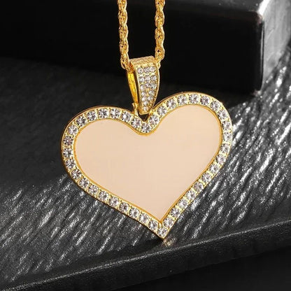 Pingente de Pistola com Gelo Cravejado Bling Colar de Metralhadora Masculino Personalidade Hip Hop Rock Punk Joia Legal para Festa de Rua Presente