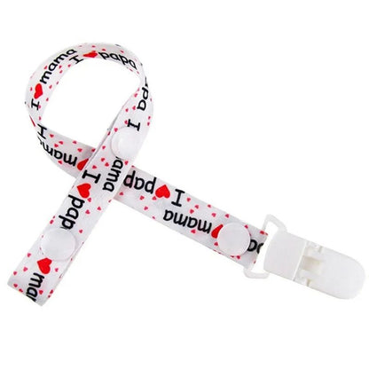 1pc Baby Pacifier Clip Chain: Soft material with cute design, secure clip prevents loss, guards baby's happy moments