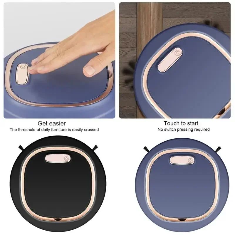 Xiaomi Smart Sweeping Robot Silent Vacuum Cleaner Sweep Mop Brush 3-in-1 Multi-function Intelligent Automatic Vacuum Cleaner