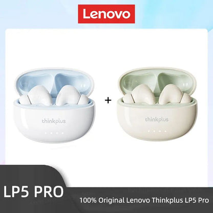 Lenovo LP5 PRO Wireless Bluetooth 5.4 Earphones TWS HiFi Sound Gaming Earbuds Sport headset Long Standby Touch Contol with Mic