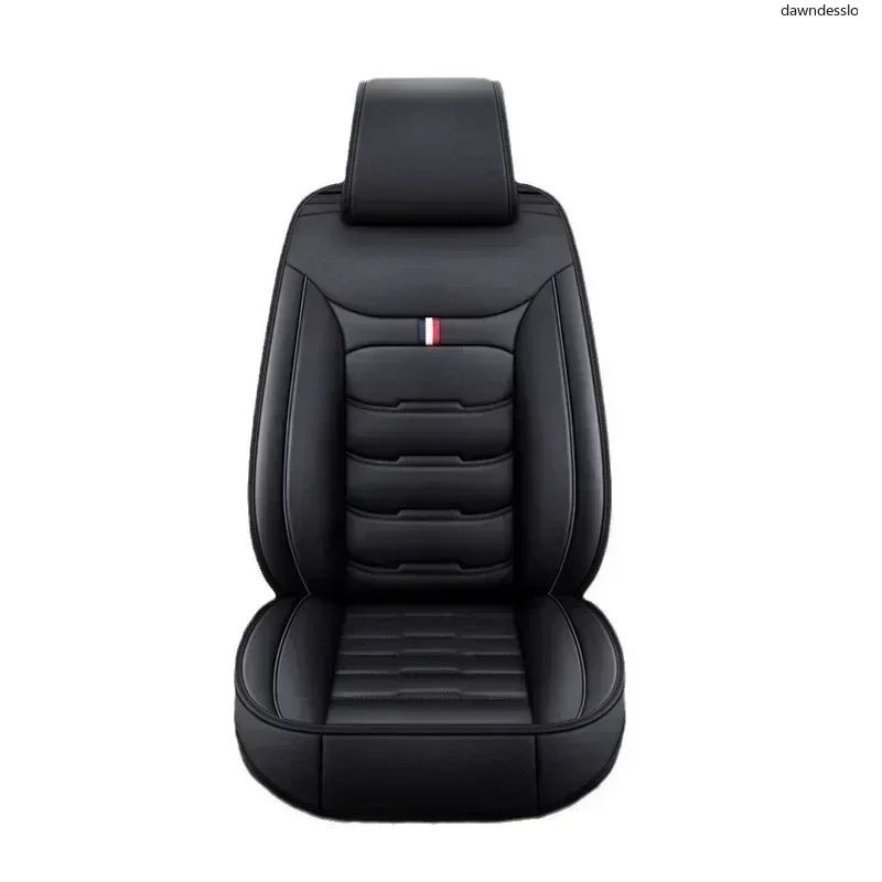 Auto Set Car Seat Covers PU Leather Single Front Split Bench Protector Four Season Universal Fit Most Car SUV Car Accessories
