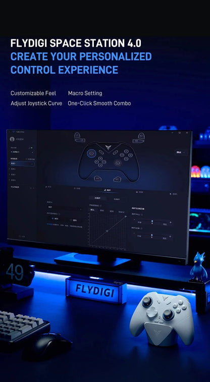 Direwolf 4 Series Arknights:Endfield Gamepad Perlica Joystick Force Adjustment Wireless Anime Game Controller for PC Switch