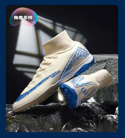 Men Soccer Shoes Society Professional Soccer Cleats Adult Fast Turf Training Football Shoes Outdoor Futsal Football Field Boots