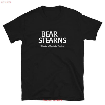 Bear Stearns T Shirt vintage Washed designer clothes Top For Everyday Wear Slightly fashion Stylish Soft Stretched Unisex