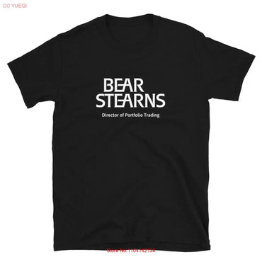 Bear Stearns T Shirt vintage Washed designer clothes Top For Everyday Wear Slightly fashion Stylish Soft Stretched Unisex
