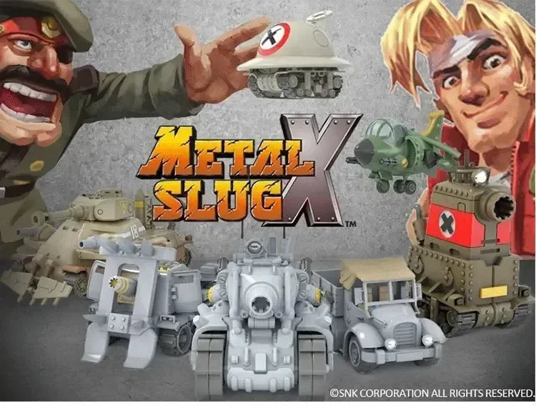 Em estoque Modelo de Montagem Xin Shi Metal Slug X 2 Sv-001 Sv001 Slugflyer Nop-03 Landseek T-2b Brinquedos de Bonecos de Ação