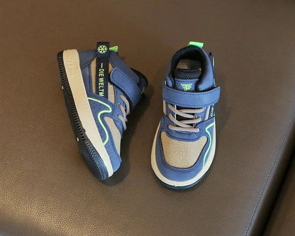 Size 21-32 Children Casual Breathable Running Sneakers Girls Boys Kids Wear-resistant Light Shoes Baby Non-slip Toddler Shoes