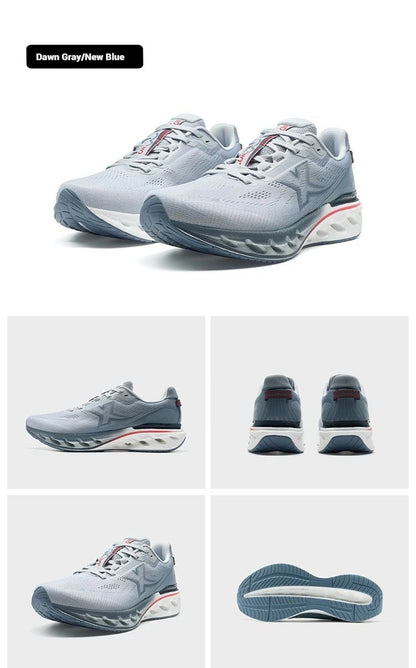 Xtep Reactive Coil 12.0 Running Shoes Male's 2025 Summer Elasticity Sports Shoes Rebound Cushioning Sneakers 975219110045