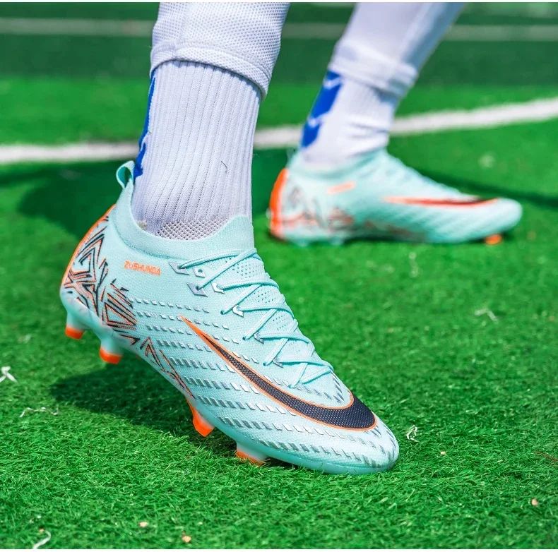 TF/FG Men Soccer Shoes Society Professional Football Field Boots Original Comfortable Top Quality Cleats Football Shoes Tenis
