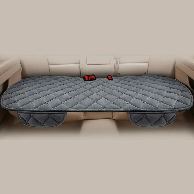 Capas De Assento Quentes Protetor De Almofada De Assento De Carro Capa De Assento De Pelúcia Outono Inverno Universal Para Sedã Hatchback SUV Tapetes De Assento