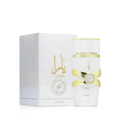 100ml Lattafa Yara Moi Eau de Parfum Feminino Spray Perfumes Árabes Originais Duradouros Âmbar Amadeirado Perfume de Feromônio Colônia Maquiagem para Encontro
