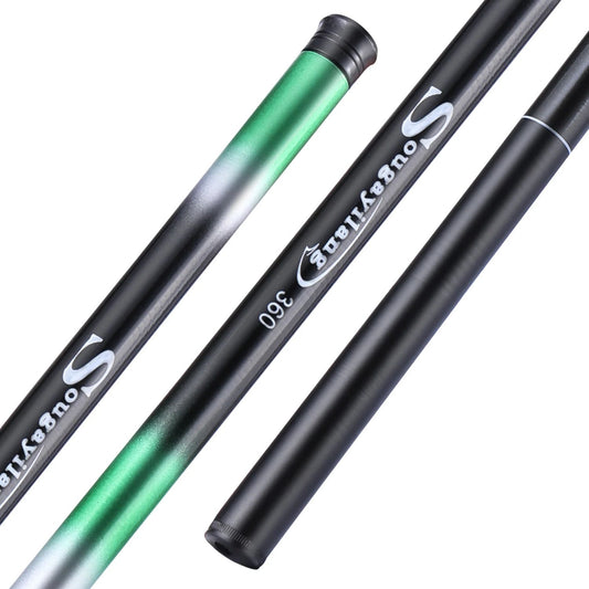 Cana de Pesca de Carpa Sougayilang 2.7/3.6/4.5/5.4M Portátil Ultraleve Telescópica Vara de Pesca Arrasto Máx. 5Kg Ferramentas de Pesca