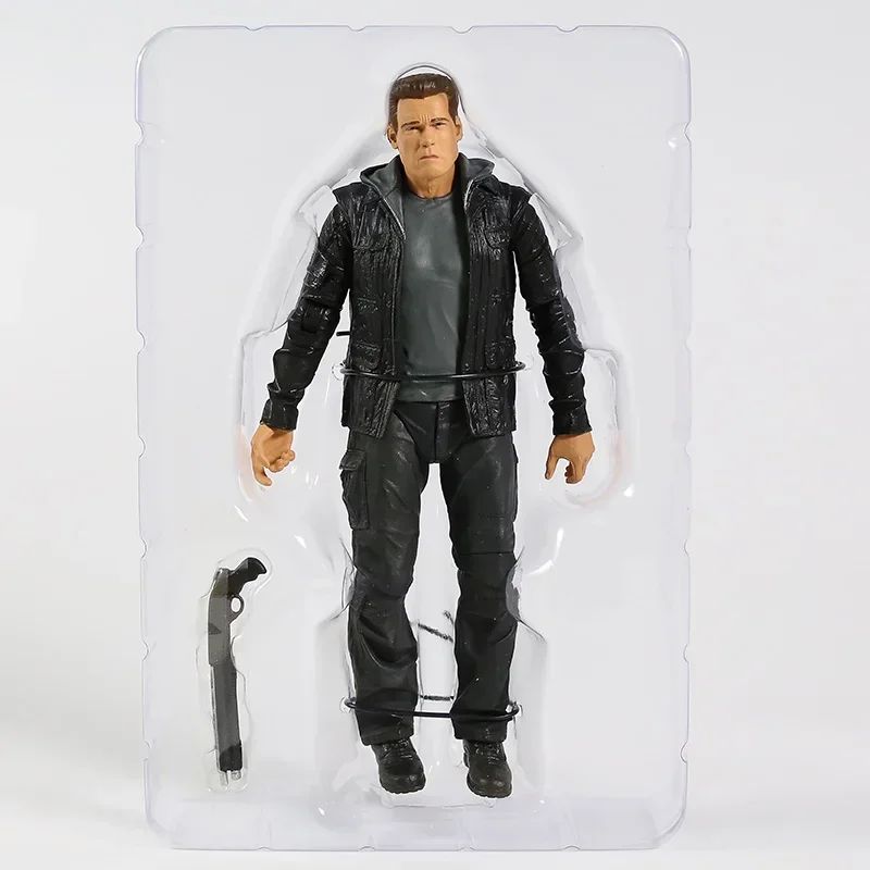 NECA Terminator Genisys T-800 Guardian Endoskeleton Articulações Figura de Ação Móvel Modelo Brinquedo