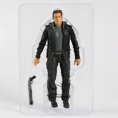 NECA Terminator Genisys T-800 Guardian Endoskeleton Articulações Figura de Ação Móvel Modelo Brinquedo