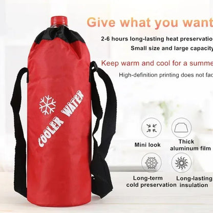 Portable Bottle Bag Insulated Thermal Ice Cooler Warmer Lunch Food Water Milk Picnic Insulation Thermos Bag For Man Women Kids
