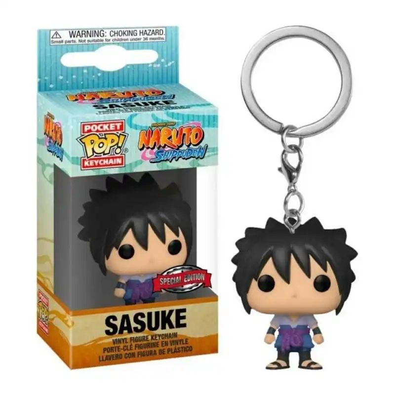 Funko Pop Naruto Kurama Sasuke Wakaki Boruto SEIS CAMINHOS KAKASHI Bonecos de Vinil Chaveiro Brinquedos Pocket Pop Chaveiro Carro Bolsa Brinquedo