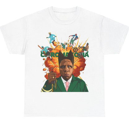 trendy t-shirt for men loose and fashionable versatile round neck 2025 new summer casual printed short sleeve top