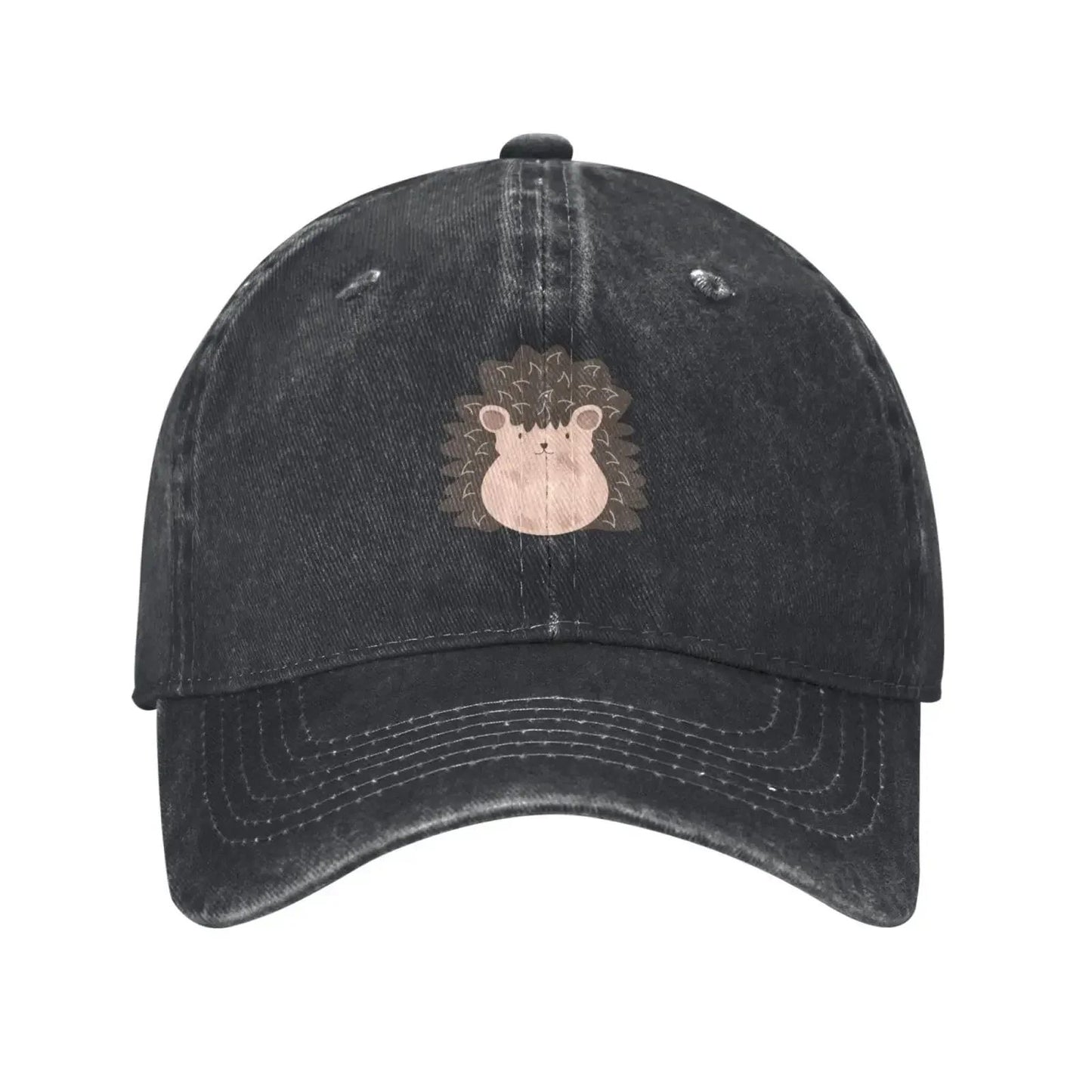 Cute Hedgehog Baseball Cap for Men Women Vintage Trucker Hats Dad Caps for Daily