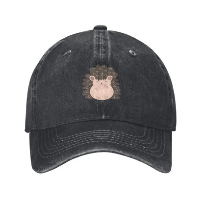 Cute Hedgehog Baseball Cap for Men Women Vintage Trucker Hats Dad Caps for Daily