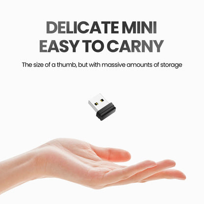 Mini Pen Drive USB Super Criativo para Presente Empresarial 64GB Capacidade Real Memory Stick 32GB Pendrive Preto U Disk 16GB 8GB