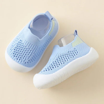 2024 Kids Shoes Casual Breathable Infant Baby Children Girls Boys Mesh Sneakers Soft Bottom Comfortable Non-Slip