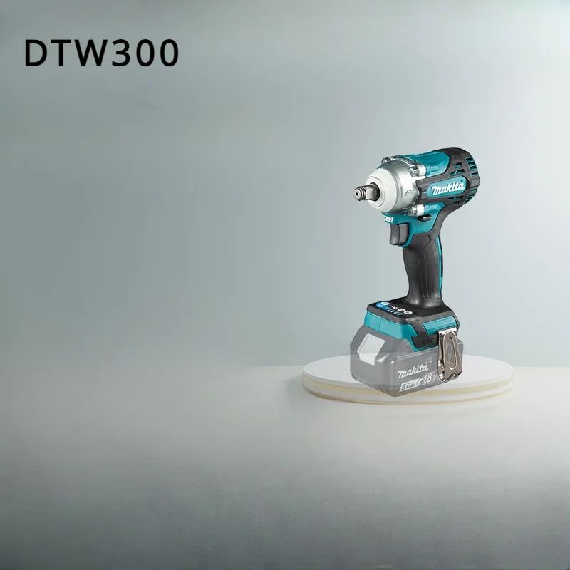 Parafusadeira sem fio Makita Furadeira Chave de Impacto DTW300 Ferramenta Elétrica de Carregamento sem Escovas de Alta Torque para Reparos Automotivos de Pneus 18V Lítio Elétrica