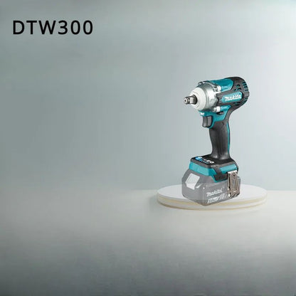 Parafusadeira sem fio Makita Furadeira Chave de Impacto DTW300 Ferramenta Elétrica de Carregamento sem Escovas de Alta Torque para Reparos Automotivos de Pneus 18V Lítio Elétrica
