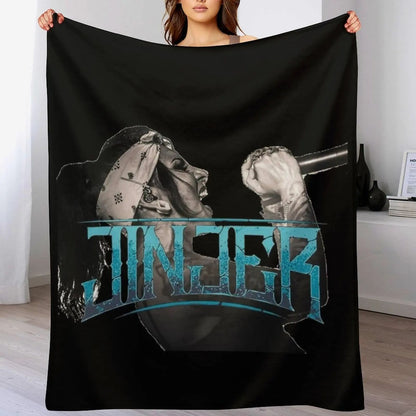 Tatiana Jinjer Manta Felpuda Xadrez Roupa de Cama Edredom Cobertores