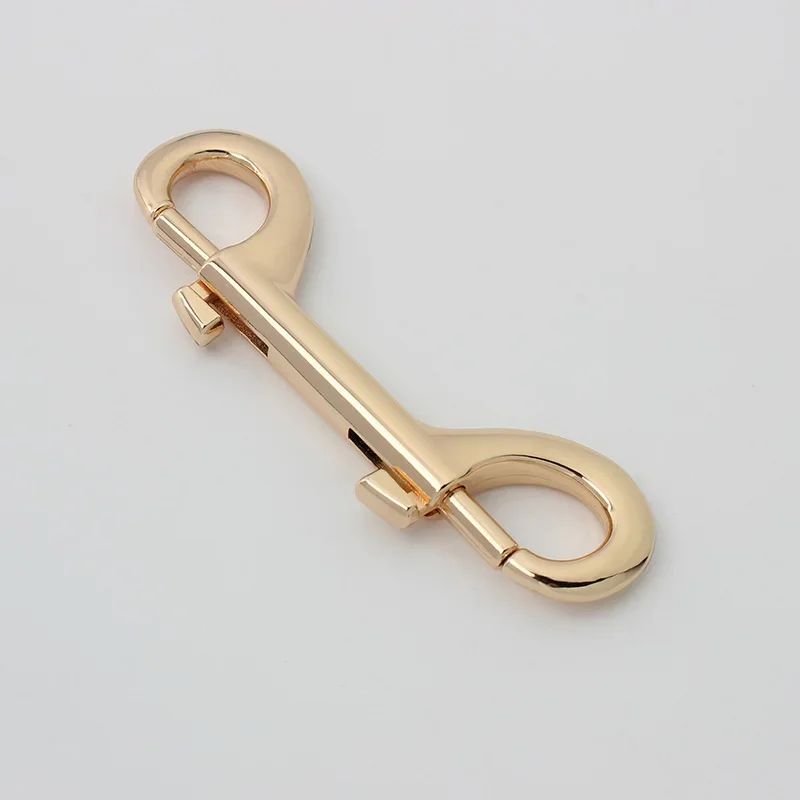 Dog Leash Clip Pets Carabiner Auto Locking Carabiner With Swivel Rotating Ring For Outdoor Keychain Pet Leash Hook Accessories