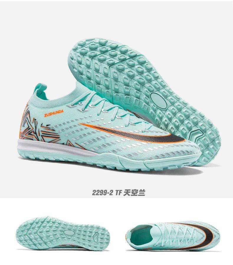 TF/FG Men Soccer Shoes Society Professional Football Field Boots Original Comfortable Top Quality Cleats Football Shoes Tenis