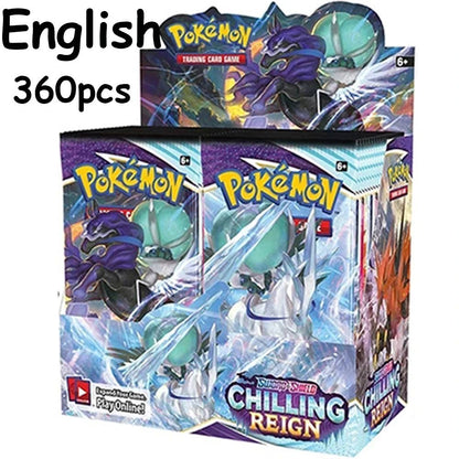 ?Mais Recente 324 Peças Cartas Pokémon Sol & Lua XY Evoluções Caixa de Booster Pokémon Brinquedo de Cartas Colecionáveis para Crianças?
