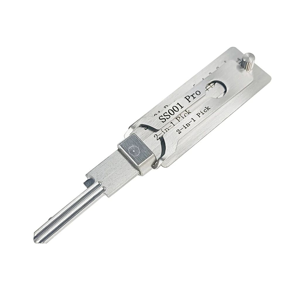 1PCS SS001 Key Decoder Stainless Steel Precision Tool O-ring Pickup Kit Hook Tool Pickup Hand Tool Maintenance Repair Kit