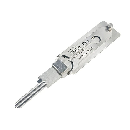 1PCS SS001 Key Decoder Stainless Steel Precision Tool O-ring Pickup Kit Hook Tool Pickup Hand Tool Maintenance Repair Kit