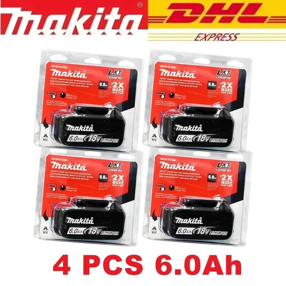 ??Bateria recarregável Makita 6.0Ah 18V 100% original para ferramentas elétricas Makita 18V BL1830 BL1830B BL1840 BL1840B BL1850 BL1850B