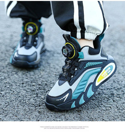 New Arrival Children Shoes Girls Boys Fashion Sneakers Comfortable Kids Sports Shoes Breathable Casual Leather Outdoor Shoe