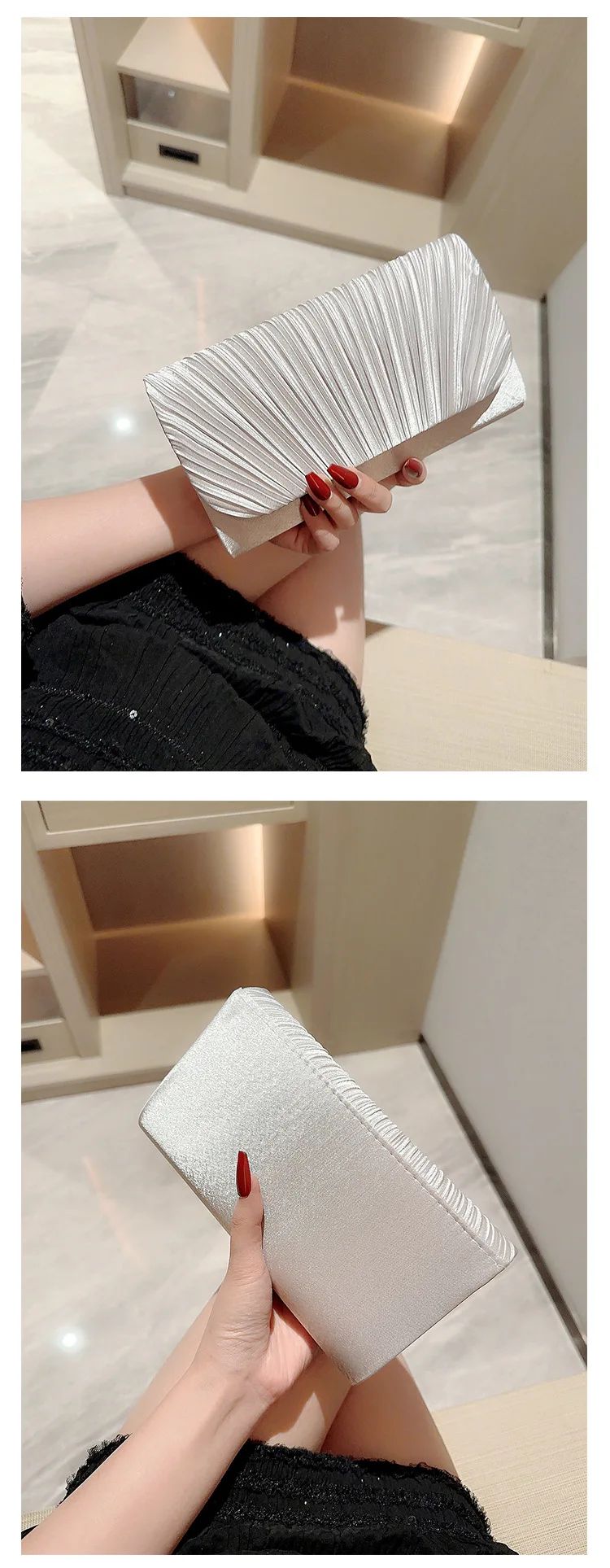 High End Women Evening Bag Luxury Female Wedding Clutch Purse Party Rhinestones Chain Shoulder Bags Retro lady handbag 2025