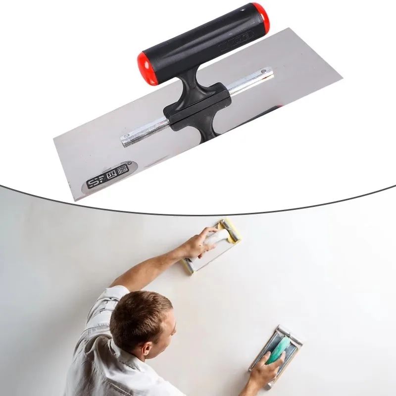 Desempenadeira de Reboco Desempenadeira de Cimento Desempenadeira para Drywall para Rebocar Raspar Drywall Reboco Construção Acabamento de Pisos