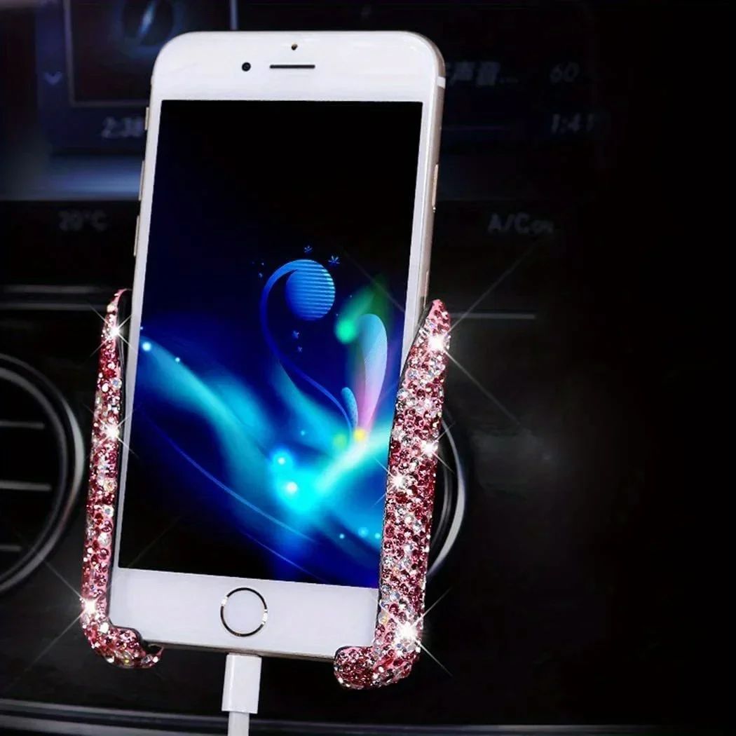 VIKEFON Suporte Universal para Celular para Carro Suporte para Celular Saída de Ar Clipe Estável Acessórios para Interior de Carro