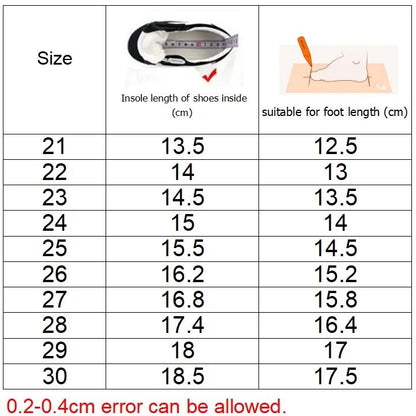 Children's Sneakers Boy Spring Autumn Causal Kid Running Walking Shoes Fashion Versatile Girls Tennis Shoes Soft Soled Hook Loop