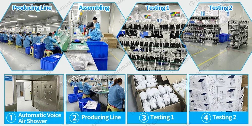 9MP Three Lens Dual Screen PTZ ICsee Alexa NVR Security CCTV WiFi Camera Outdoor8X Zoom Security Camera 4K Video Surveillance