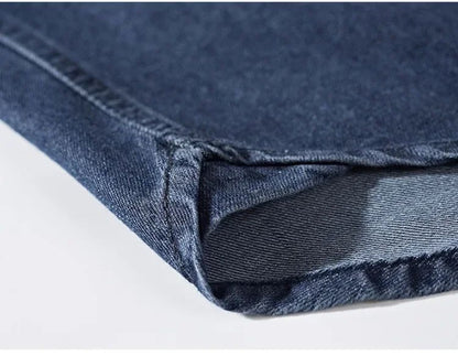 2024 Spring Men's Denim Jeans Shirts Long Sleeve 100% Cotton Single-Breasted Shirts Handsome Hombre Casual Jean Shirt Tops Men