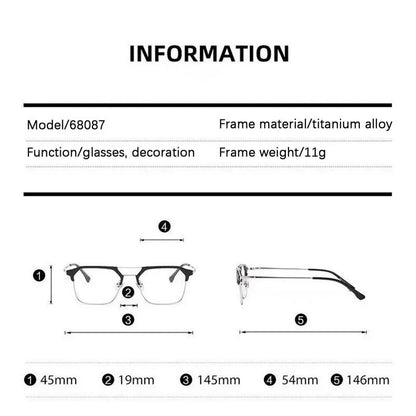 Luxury Brand Square Black Frame Myopia Glasses Anti-blue Light Women Men Near Sight Eyeglasses Unisex Goggles Diopters 0 To -6.0