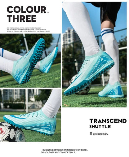 Men Professional Training Football Boots Ultralight Soccer Shoes Unisex Wholesale Women Breathable Drop Shipping Indoor Futsal