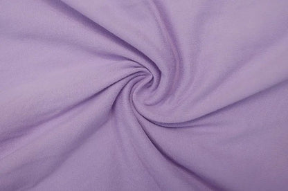 New Dresses 2025 Woman Fashion Summer High-neck Purple Long-sleeved Pleated Tie-up Dress Skirt Women's Clothing