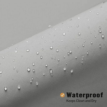 Cortina de Chuveiro Transparente Forro Plástico de Chuveiro PEVA 180x180CM Cortinas de Chuveiro Leves à Prova D'água para Banheiro com Ímãs e Ganchos