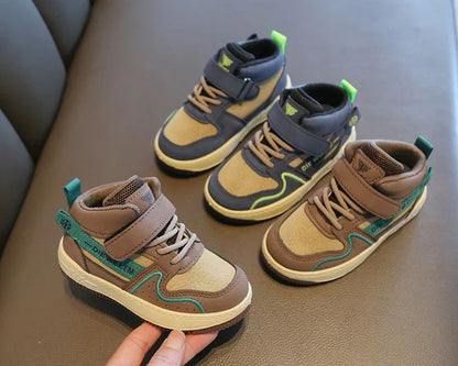 Size 21-32 Children Casual Breathable Running Sneakers Girls Boys Kids Wear-resistant Light Shoes Baby Non-slip Toddler Shoes