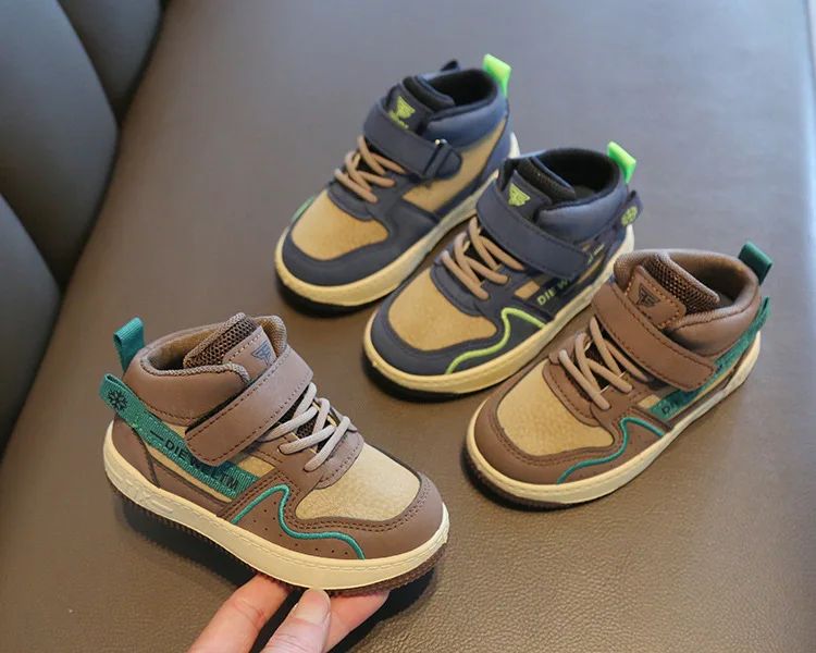 Size 21-32 Children Casual Breathable Running Sneakers Girls Boys Kids Wear-resistant Light Shoes Baby Non-slip Toddler Shoes