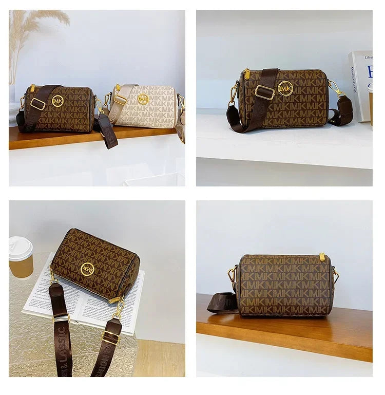 IMJK 22*14*11cm Women Shoulder Luxury Bags Designer Crossbody Chest Purses Handbag Women Clutch Travel tote Bag